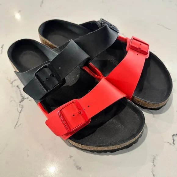 Birkenstock Arizona - Men's 9-9.5 | 42 Eur - Leather - Rare Colorway! - Picture 1 of 6